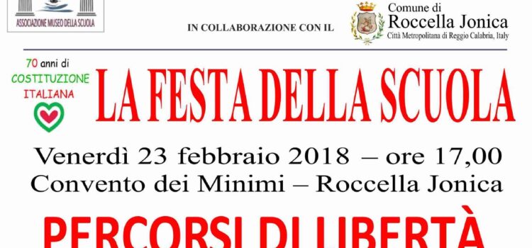 Festa della scuola 2018 – Lettera invito